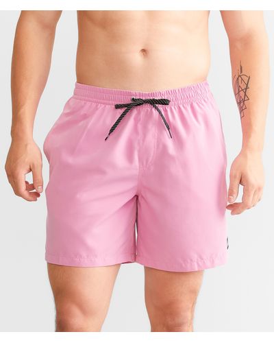 Quiksilver Everyday Volley Swim Trunks - Pink