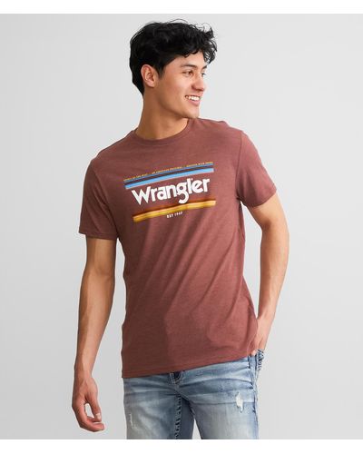 Wrangler Logo T-shirt - Red