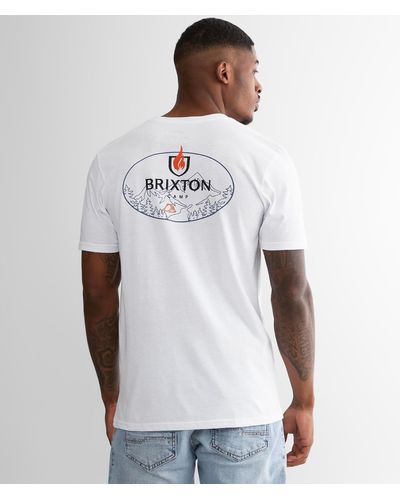 Brixton Camp Alpha T-shirt - White