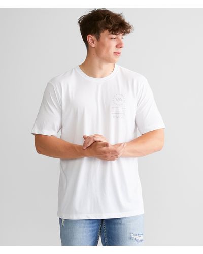 RVCA Tri Balance Sport T-shirt - White