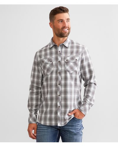 Outpost Makers Plaid Shirt - Gray