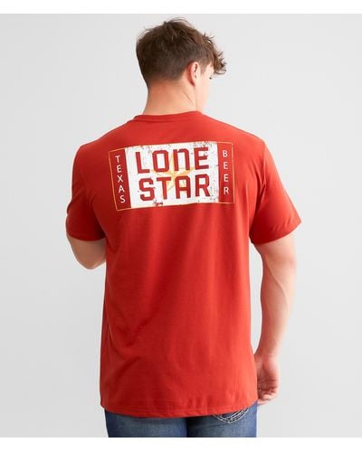 Hooey Lone Star T-shirt - Red