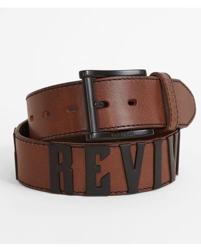 Rock Revival Rhett Leather Belt - Brown