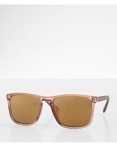 BKE Textured Stem Sunglasses - Natural