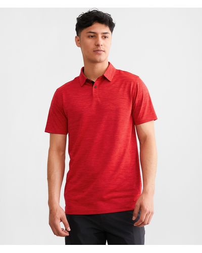 BKE Neville Performance Polo - Red