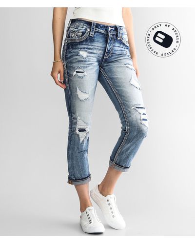 Rock Revival Capri and cropped jeans for Women Online Sale up to