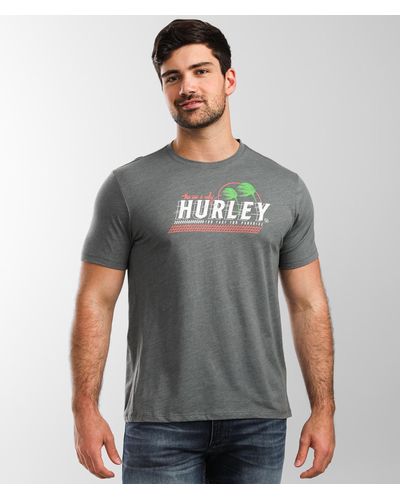 Hurley Pacific Too Fast T-shirt - Gray