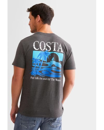 Costa Gnarly Beach T-shirt - Blue