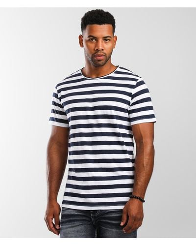 Jack & Jones Slay Stripe T-shirt - Blue