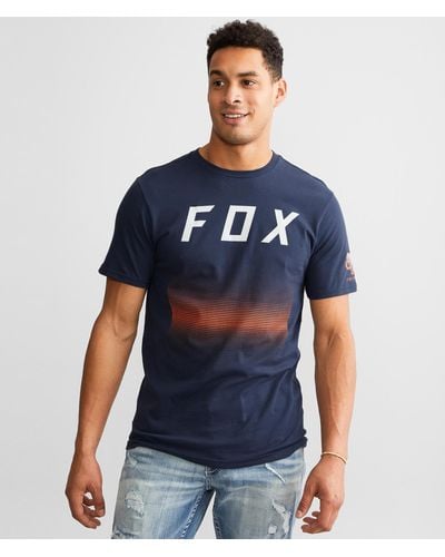 Fox Racing Neon Premium T-shirt - Blue