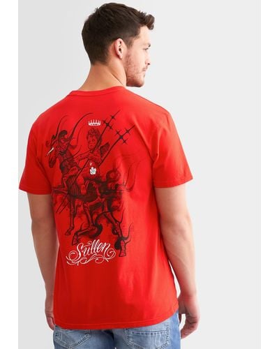 Sullen No Kiss T-shirt - Red