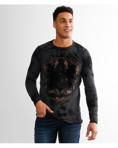 Affliction Code Of Honor Reversible Thermal - Black