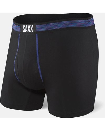 Saxx Underwear Co. Ultra Stretch Boxer Briefs - Black