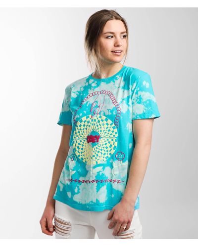 Obey In Bloom T-shirt - Blue