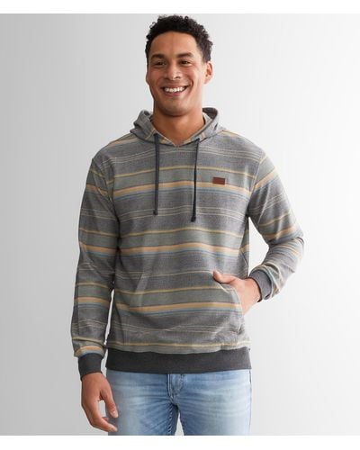 O'neill Sportswear Bavaro Striped Hoodie - Gray