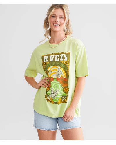 RVCA Swirl Anyday T-shirt - Green