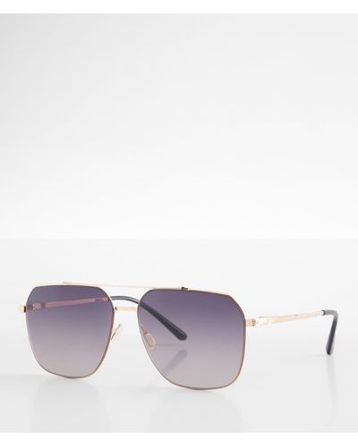 BKE Trend Aviator Sunglasses - Purple