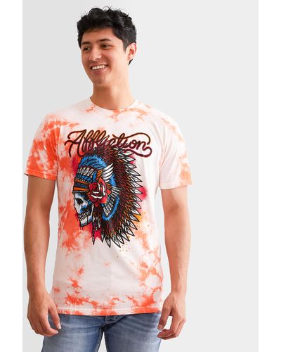 Affliction Trailhawk Chief T-shirt - Red