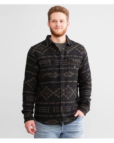 Roark Nordsman Teton Flannel Shirt - Black