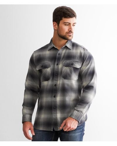 Pendleton Burnside Flannel Shirt - Gray