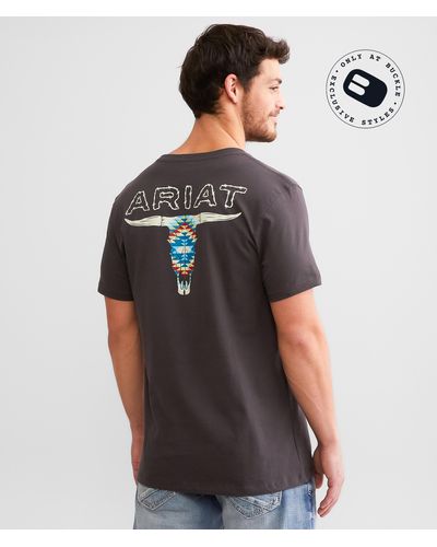 Ariat Barbed Southwest T-shirt - Gray