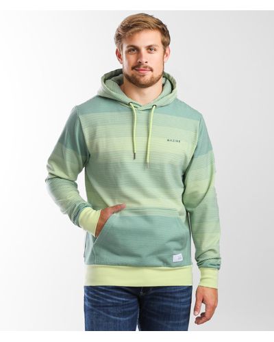 Mazine Lud Low Hooded Sweatshirt - Green