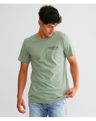 Pendleton Vintage Logo T-shirt - Green