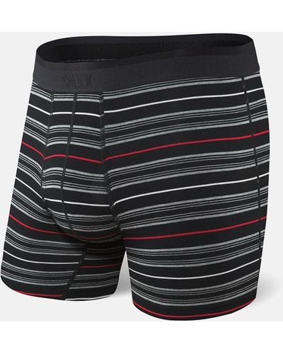 Saxx Underwear Co. Platinum Stretch Boxer Briefs - Black