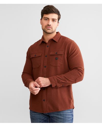 Roark Nordsman Flannel Shirt - Brown