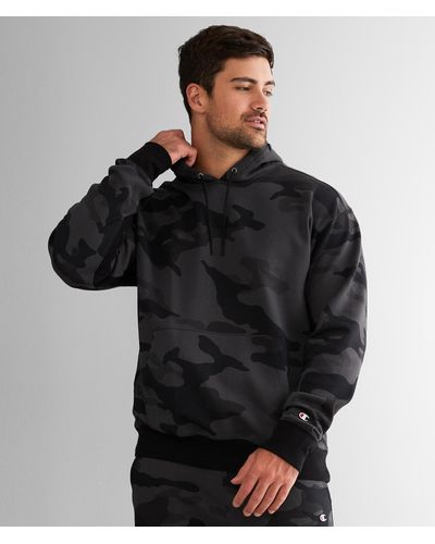Champion Tech Weave Hooded Sweatshirt - Black