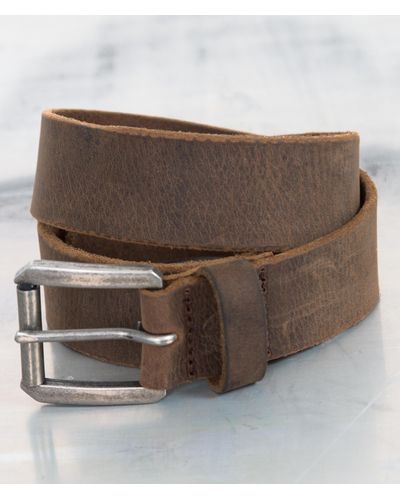 BKE Jack Leather Belt - Brown