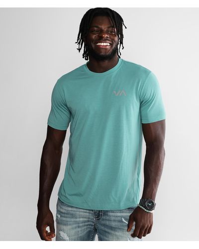 RVCA Bog Versus Sport T-shirt - Green