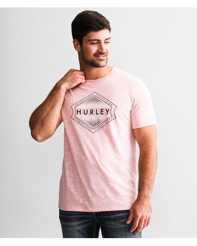 Hurley Resto Mod T-shirt - Pink