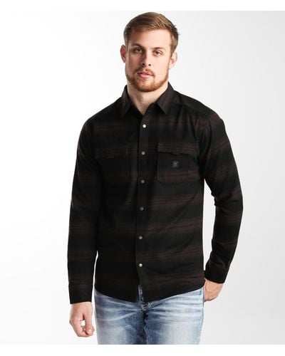 Roark Diablo Flannel Shirt - Black