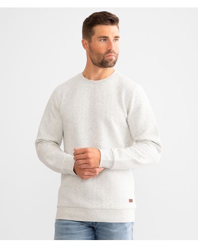 Outpost Makers Harper Quilted Pullover - White