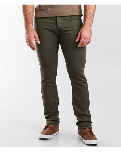 Departwest Trouper Straight Stretch Pant - Green