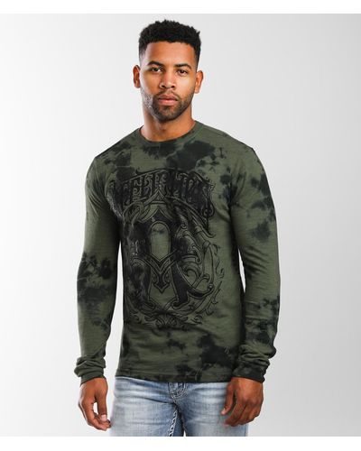 Affliction Iconic Steel T-shirt - Green