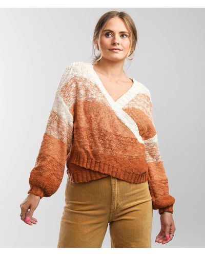 Billabong Bring It Up Sweater - Orange