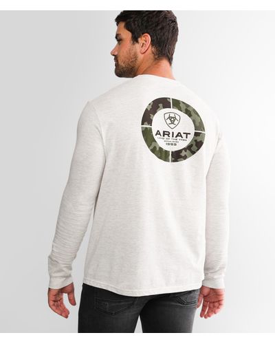 Ariat Camo Ring T-shirt - Natural