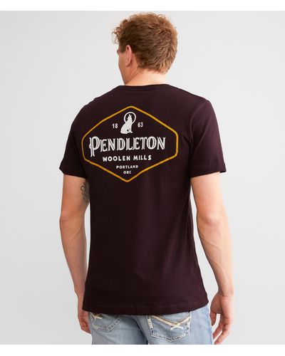 Pendleton Lobo Diamond T-shirt - Black