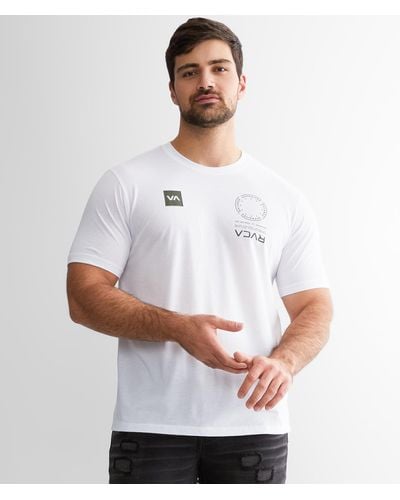 RVCA Va Mark Sport T-shirt - White