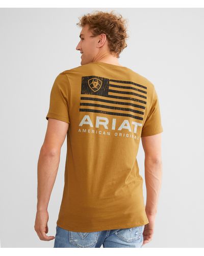 Ariat Original Flag T-shirt - Brown