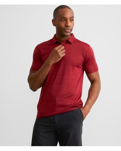 BKE Wilder Performance Polo - Red