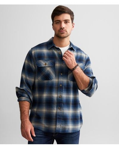 Pendleton Burnside Flannel Shirt - Blue