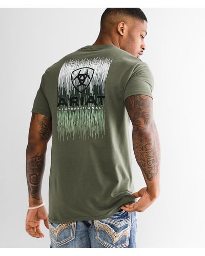 Ariat Fadient Lines T-shirt - Green