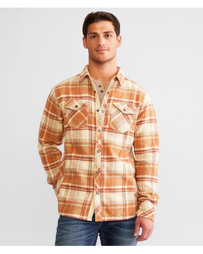 Outpost Makers Flannel Shirt - Orange