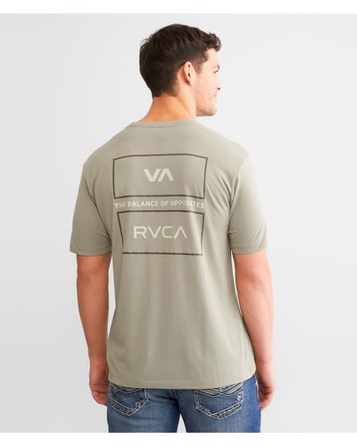 RVCA Split Square Sport T-shirt - Natural
