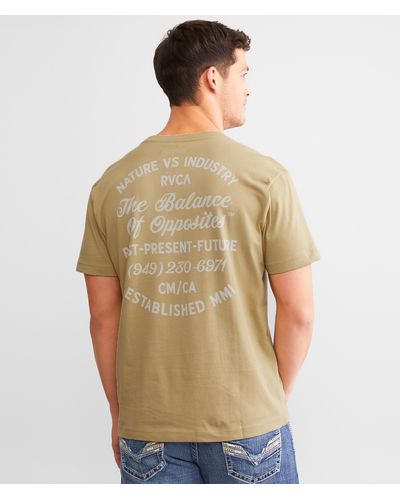 RVCA Balance Cafe T-shirt - Brown