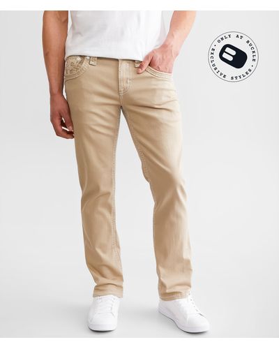 Rock Revival Kyrie Straight Stretch Pant - Natural