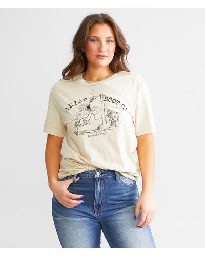 Ariat Boot Co. T-shirt - White